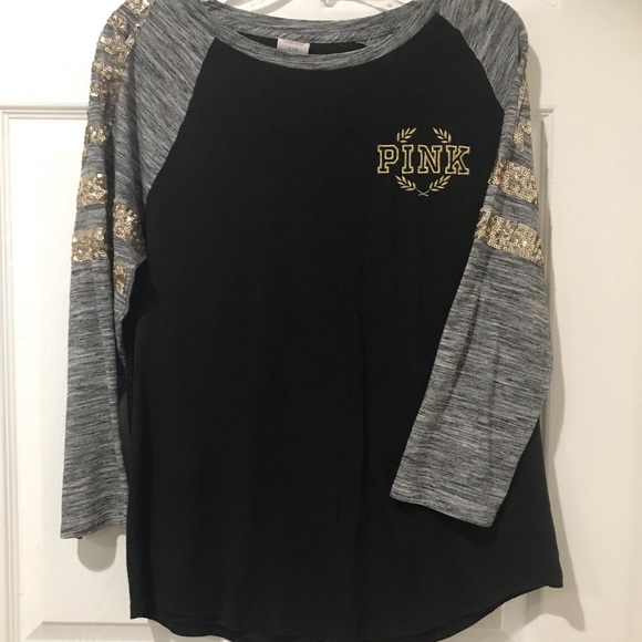 PINK Victoria's Secret Tops - PINK 3/4 sleeve top